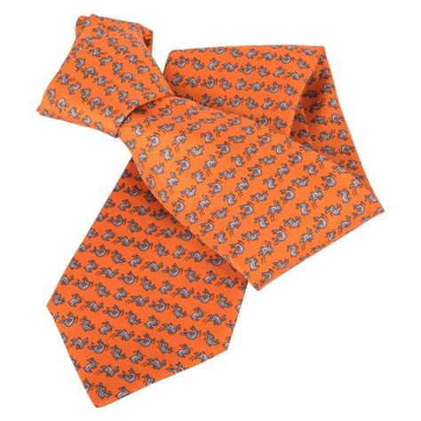 cabrioles tie hermes|hermes fabric ties.